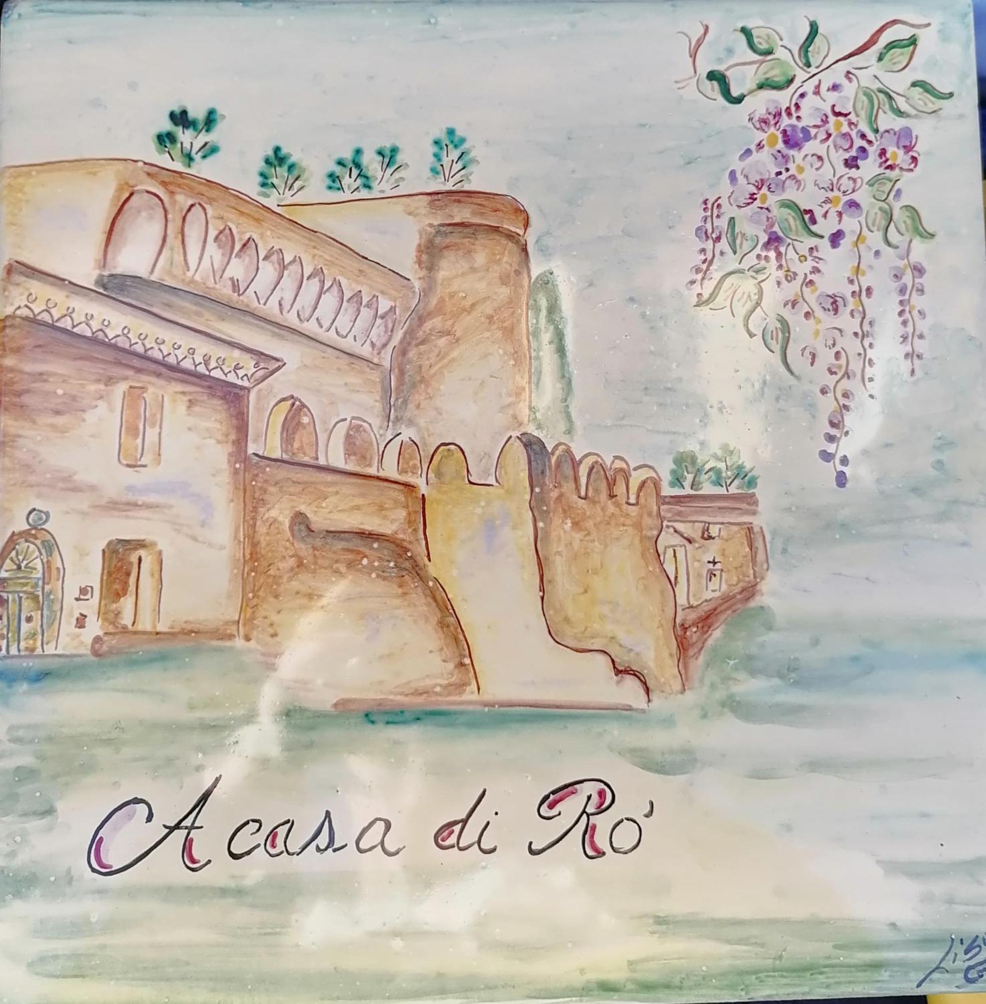 A Casa Di Ro' Villa Agrigento Rum bild